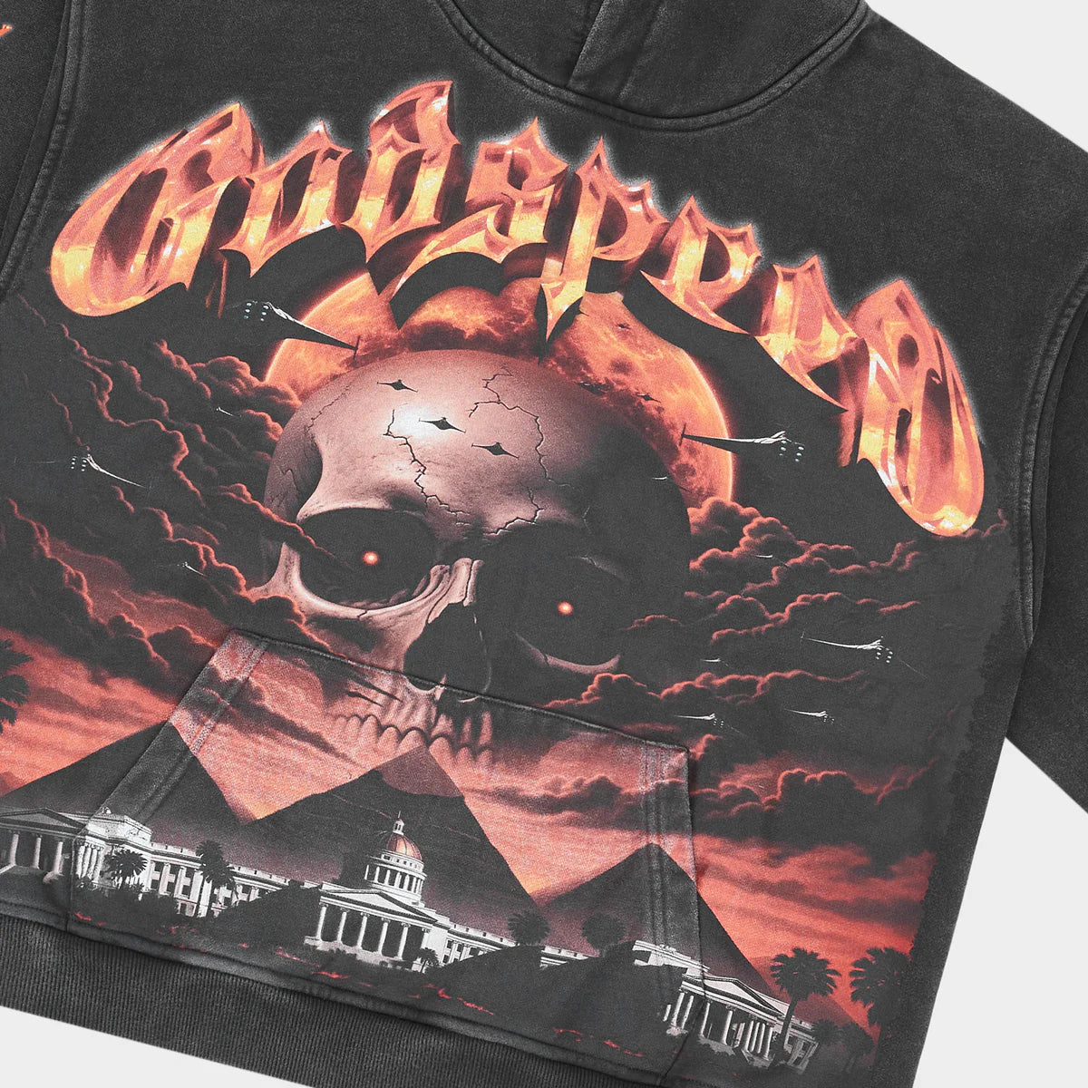 Godspeed Hoodie Echoes of Empires (Black Wash)