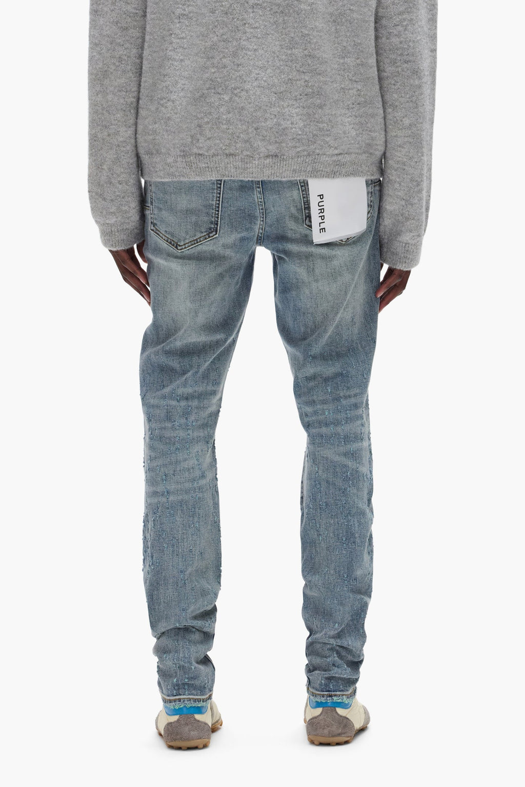 Purple Brand Jeans 'Weft Buckshot Mid Indigo'