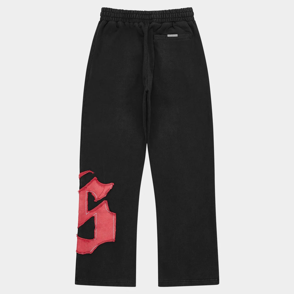 Godspeed 'Raw Import' Sweatpants (Black/Red)