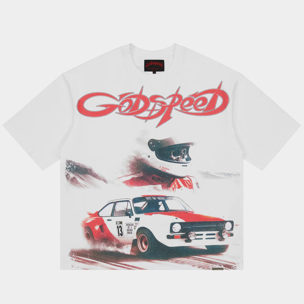 Godspeed 'Abu Dhabi Desert Challenge' T-Shirt (White)