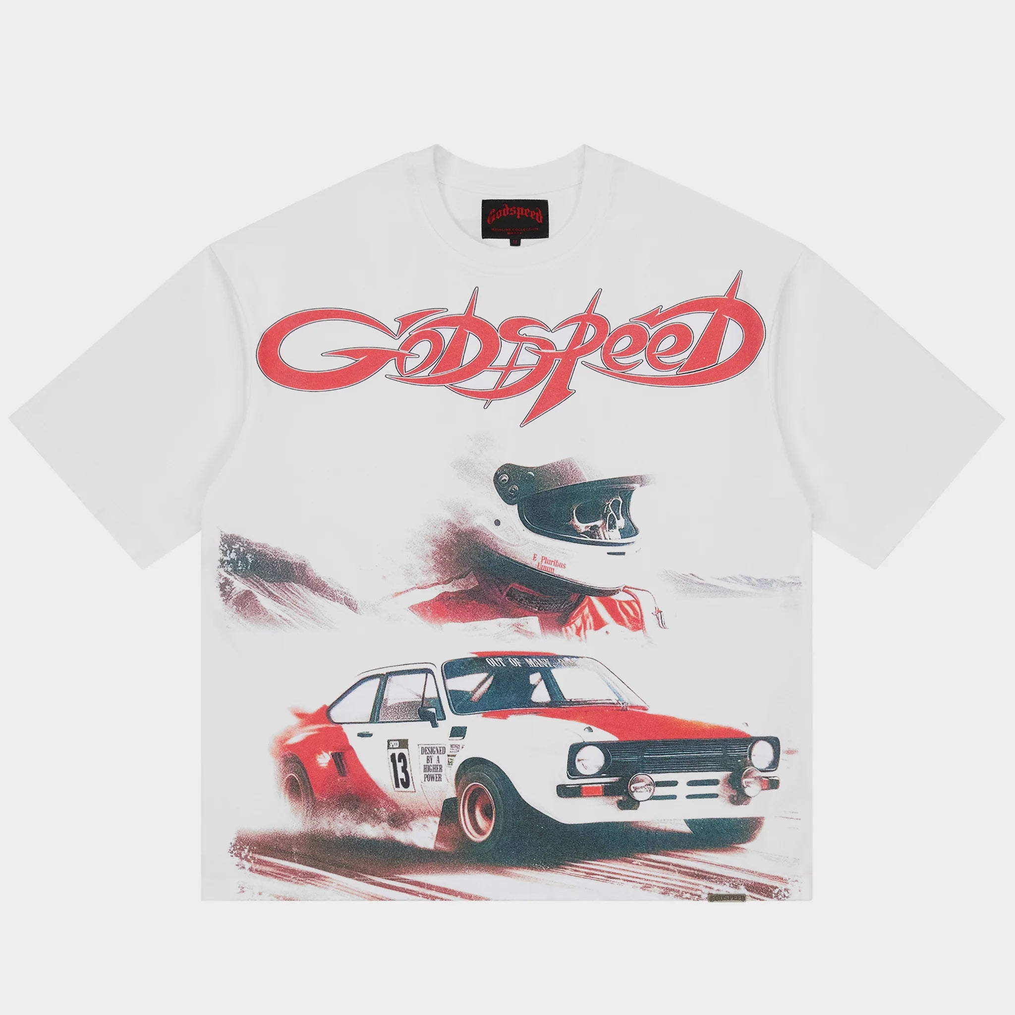 Godspeed 'Abu Dhabi Desert Challenge' T-Shirt (White)