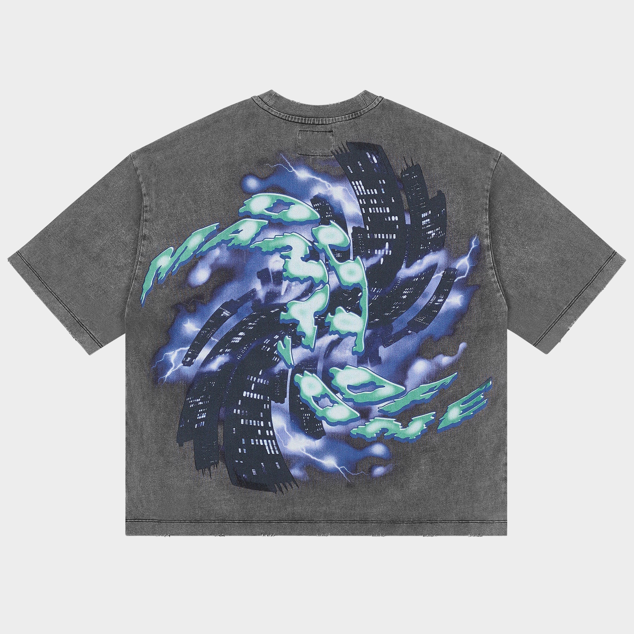 Godspeed 'Liberty Tears' T-Shirt (Grey Wash)