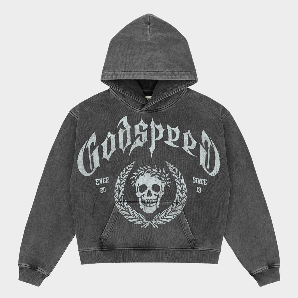 Godspeed 'Victor Crest' Hoodie (Grey)