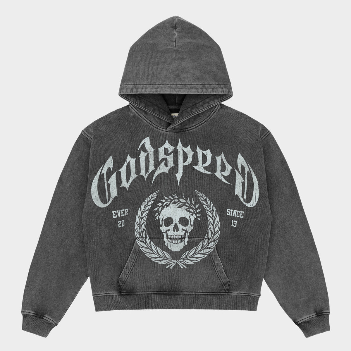 Godspeed 'Victor Crest' Hoodie (Grey)