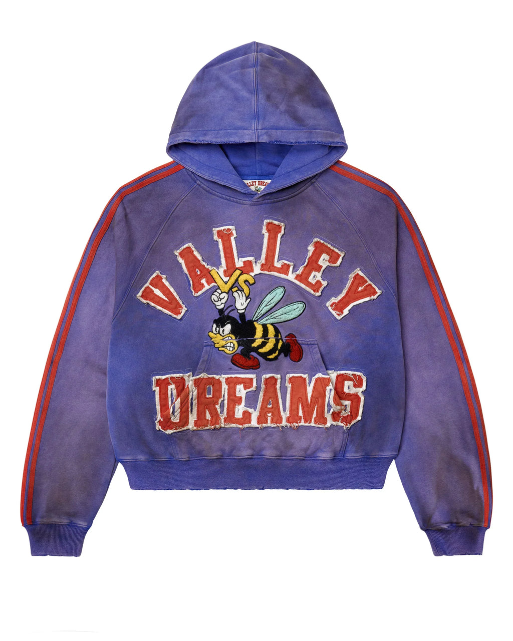 Vale Forever Anthem Pullover Hoodie Blue