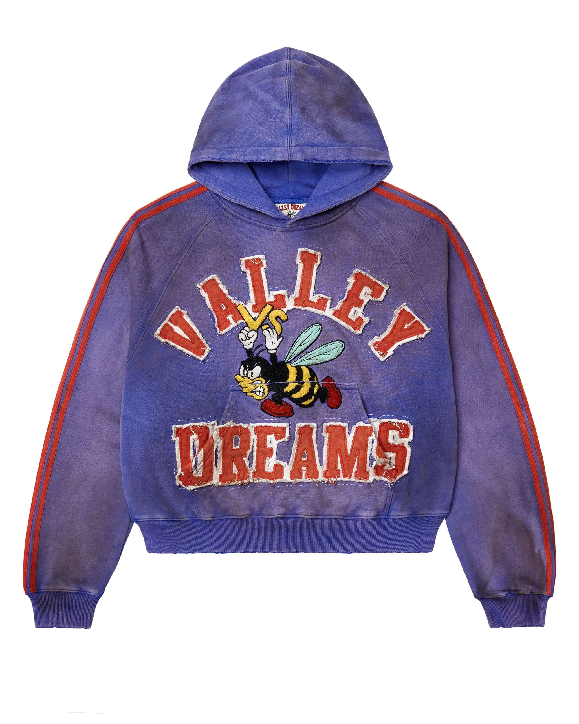 Vale Forever Anthem Pullover Hoodie Blue
