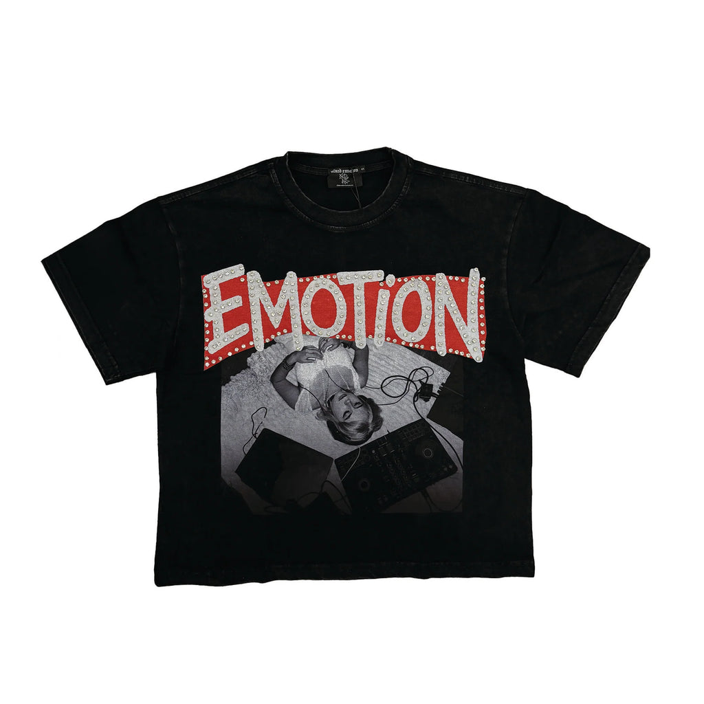 Mixed Emotion 'Tunes' T-Shirt (Black)