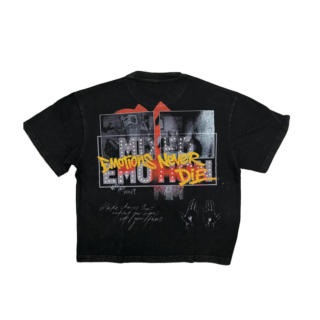 Mixed Emotion 'Tunes' T-Shirt (Black)