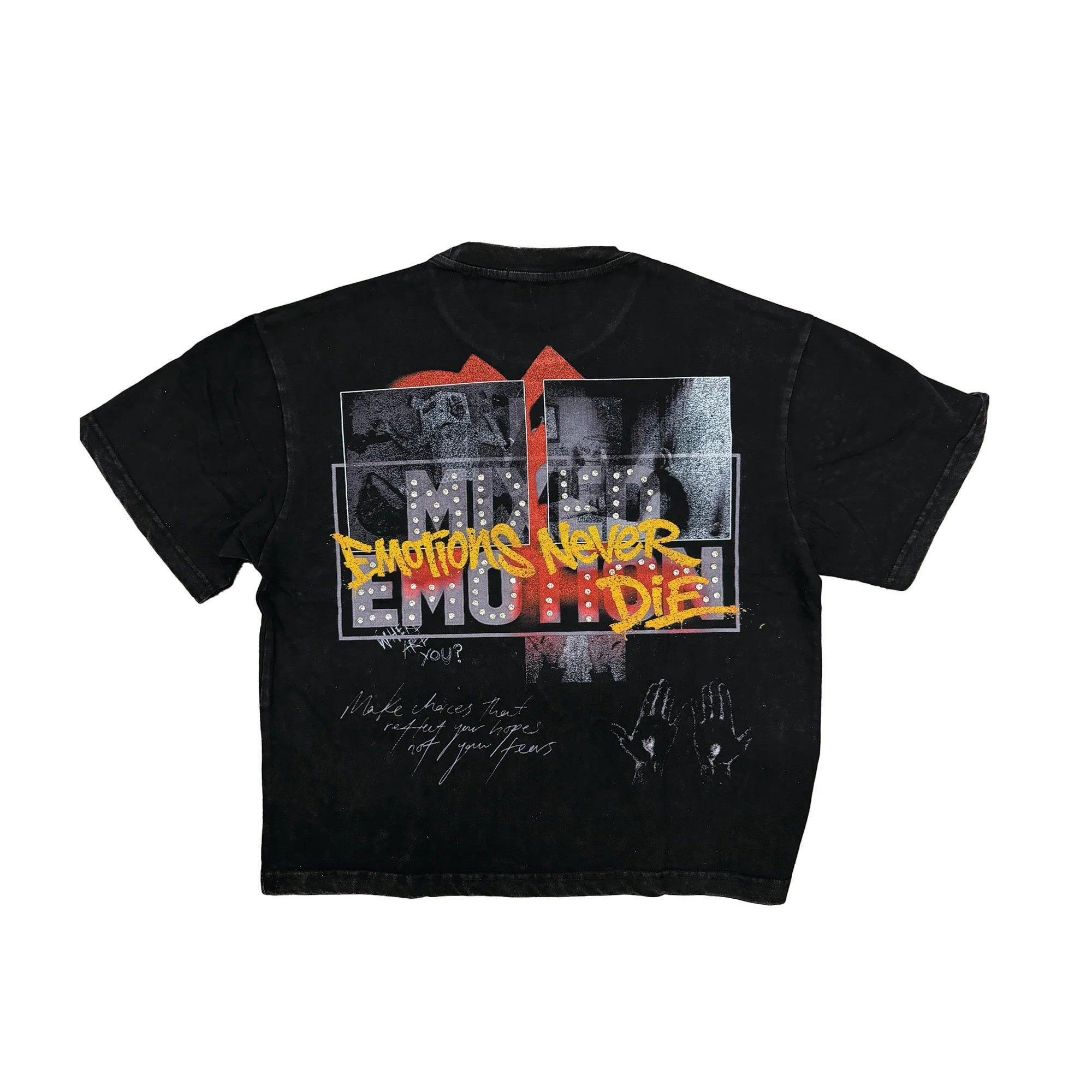 Mixed Emotion 'Tunes' T-Shirt (Black)