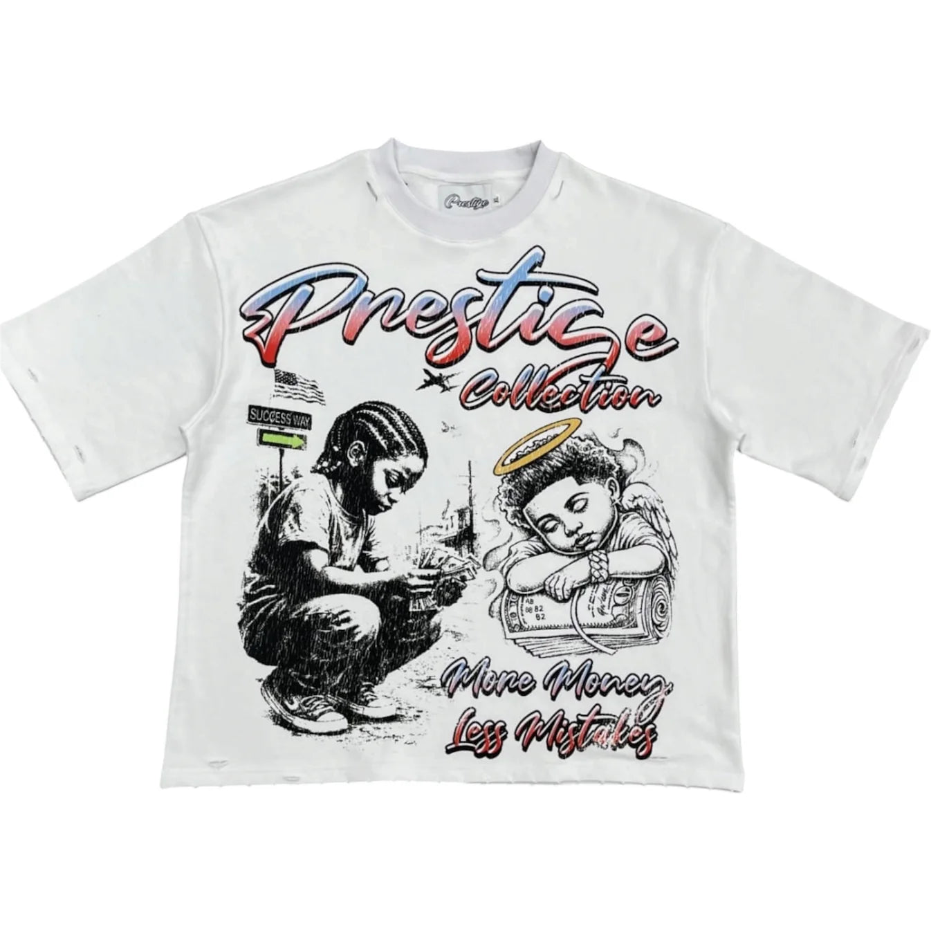 Prestige 'More Money Less Mistakes' Tee
