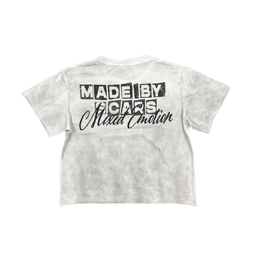 Mixed Emotion White Oversize XIX Tee
