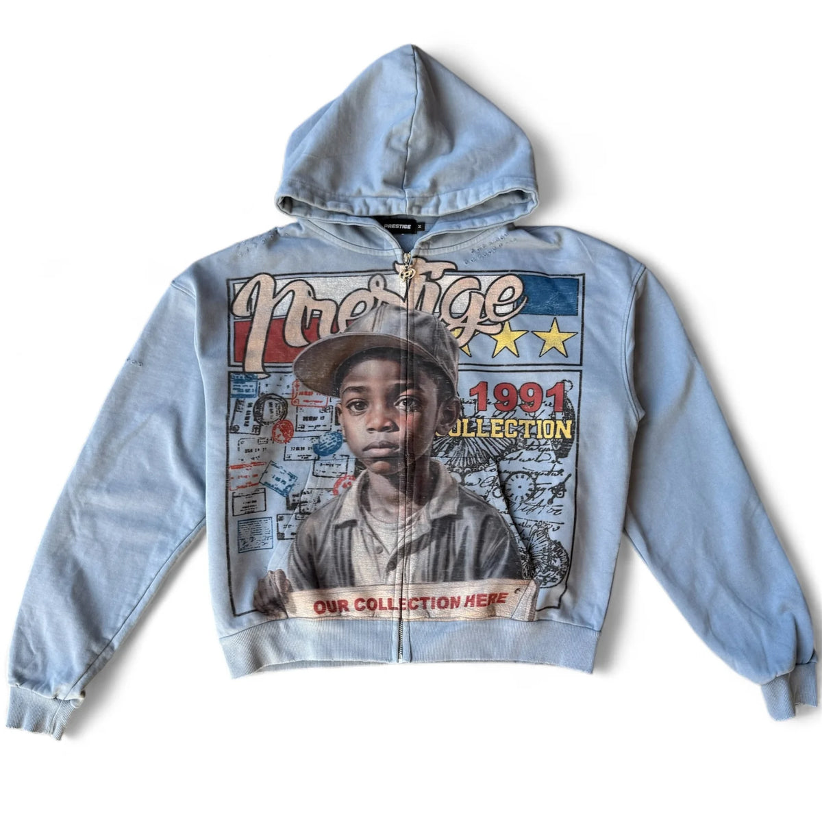 Prestige 'Young General' Zip Up (Blue)