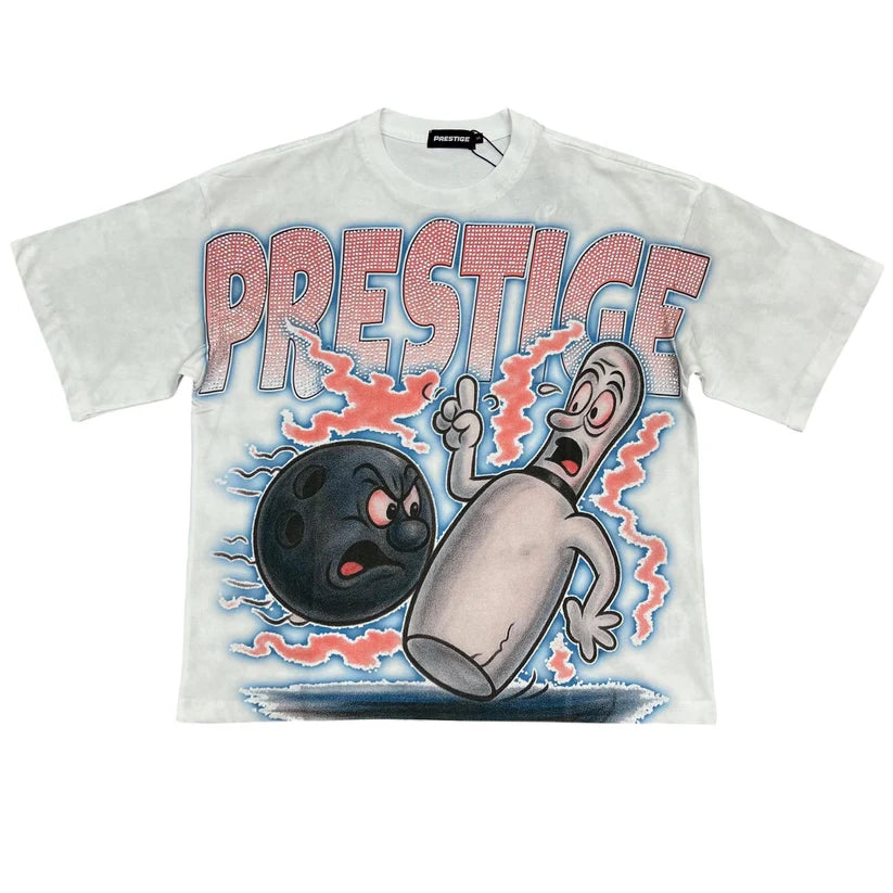 Prestige 'Bowling Rhinestone' T-Shirt