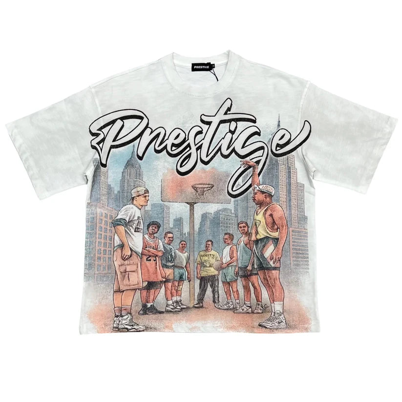 Prestige 'White Man Can’t Jump' T-Shirt