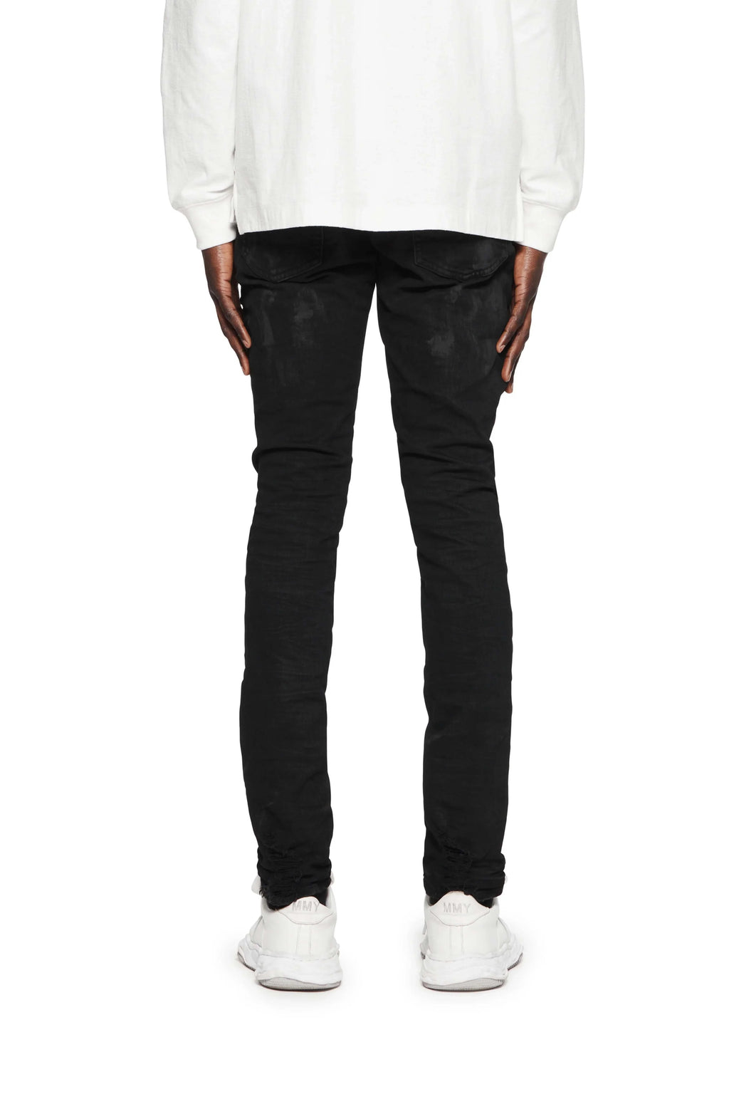 Purple Brand Jeans Black Oil Spill