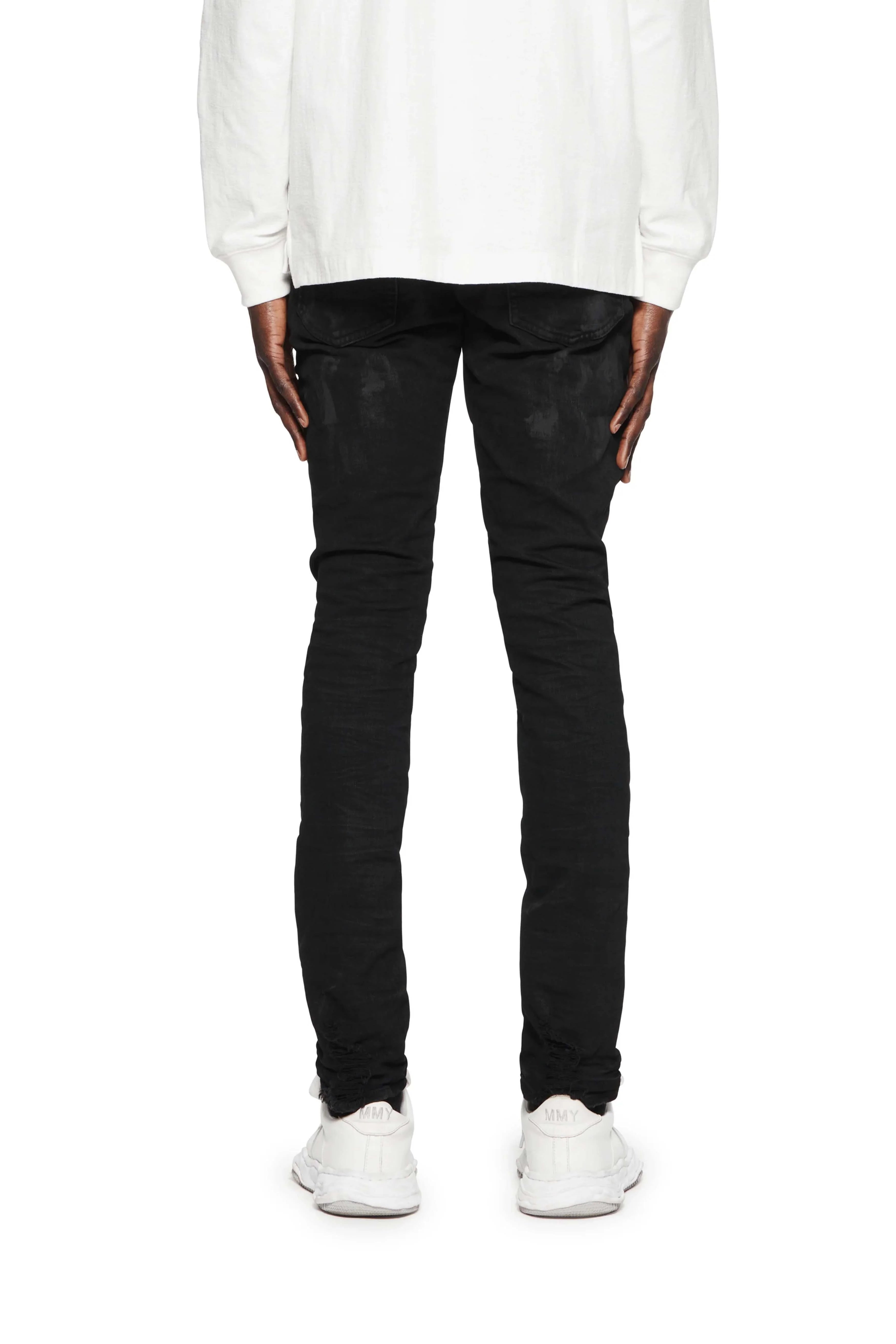 Purple Brand Jeans Black Oil Spill