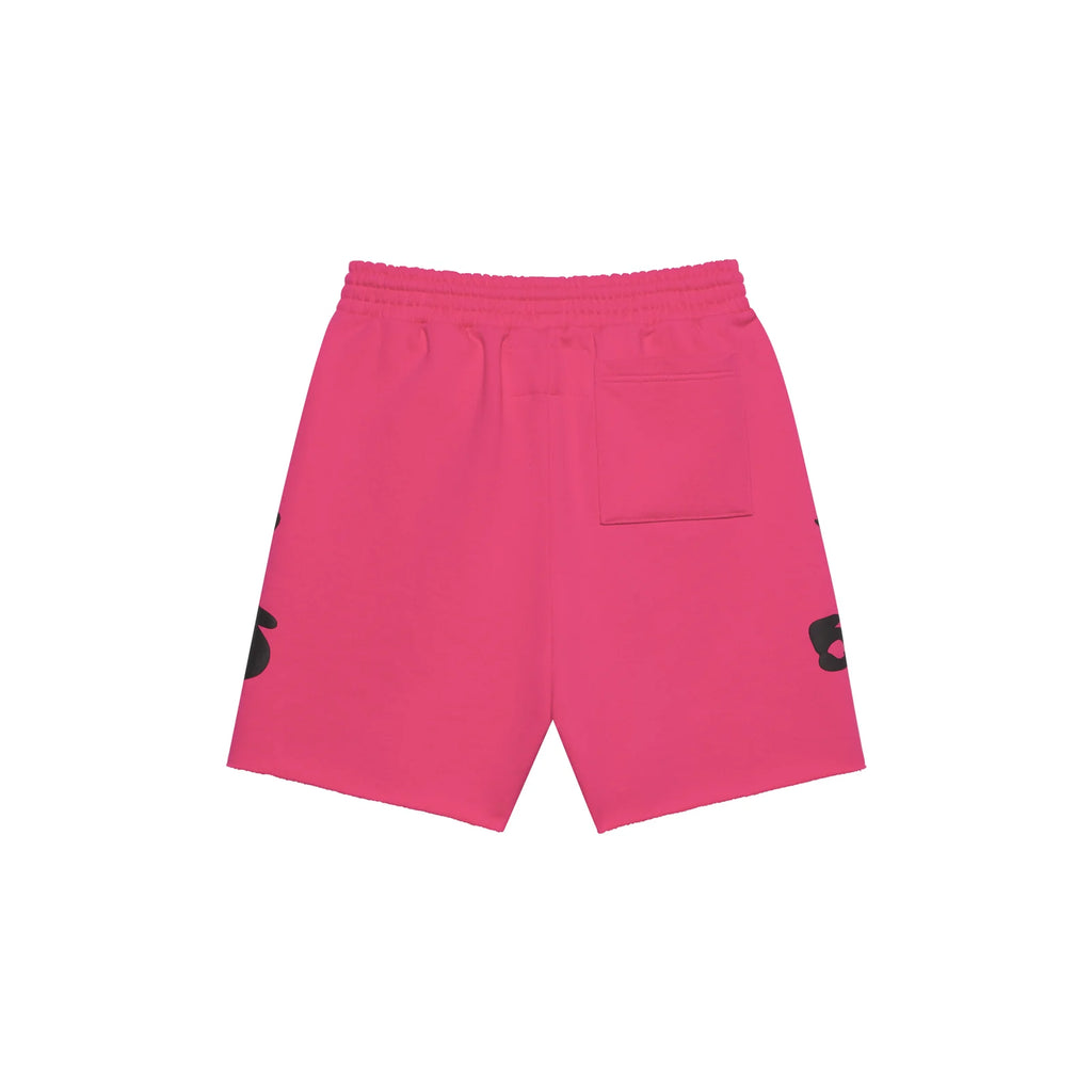 Sp5der 'Beluga' Sweatshorts (Pink)