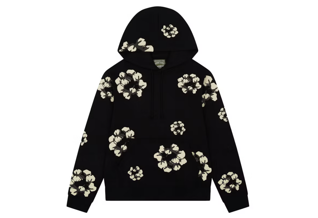 Denim Tears x CPFM Cactus Tears Wreath Hoodie Black