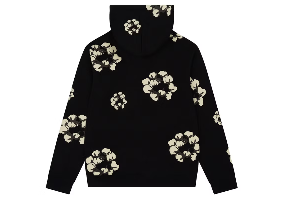 Denim Tears x CPFM Cactus Tears Wreath Hoodie Black