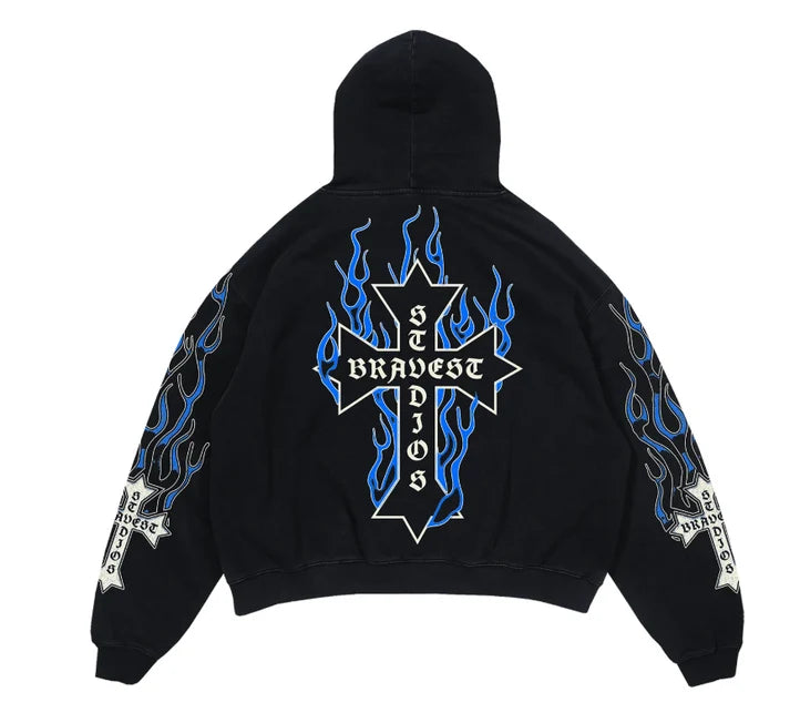 Bravest Studios 'Eternal' Hoodie (Blue)