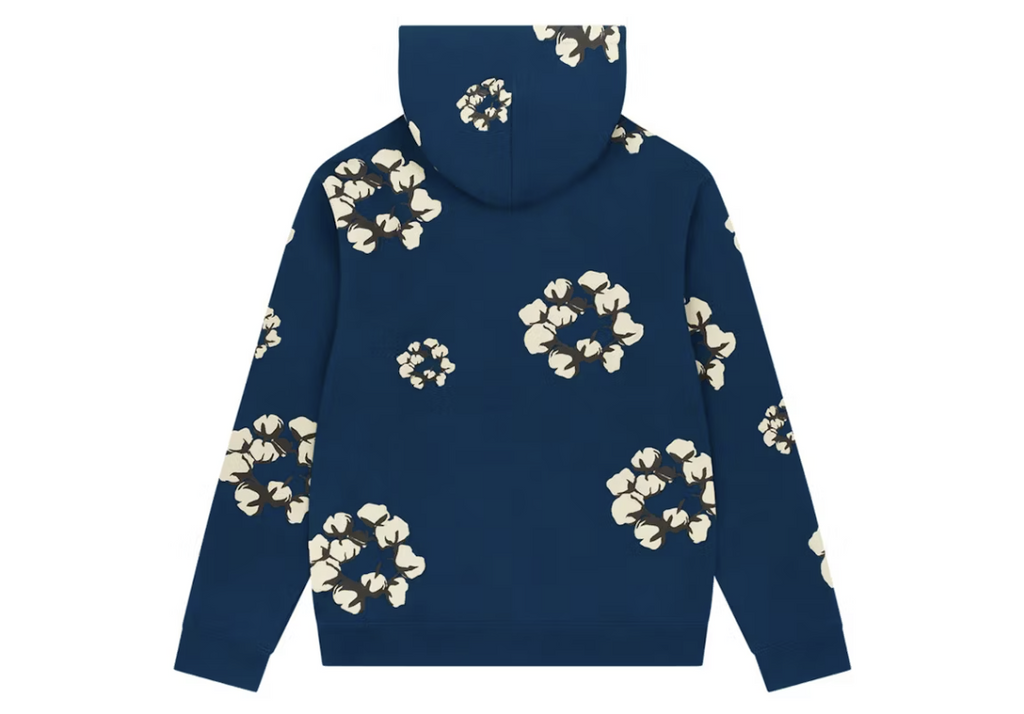 Denim Tears x CPFM Cactus Tears Wreath Hoodie Blue