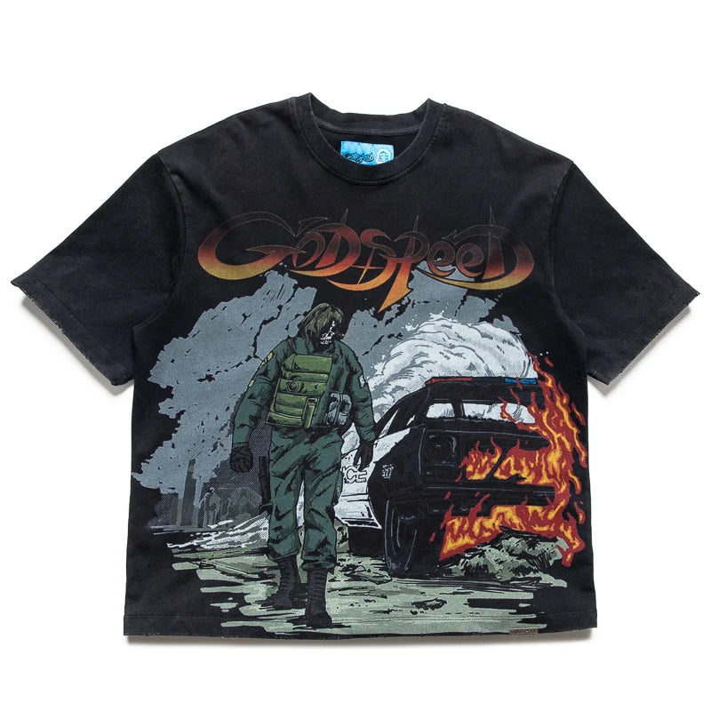 Godspeed 'Khaos' T-Shirt (Black)