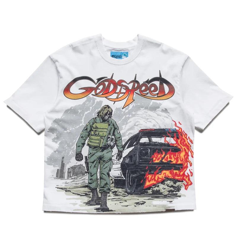 Godspeed 'Khaos' T-Shirt (White)