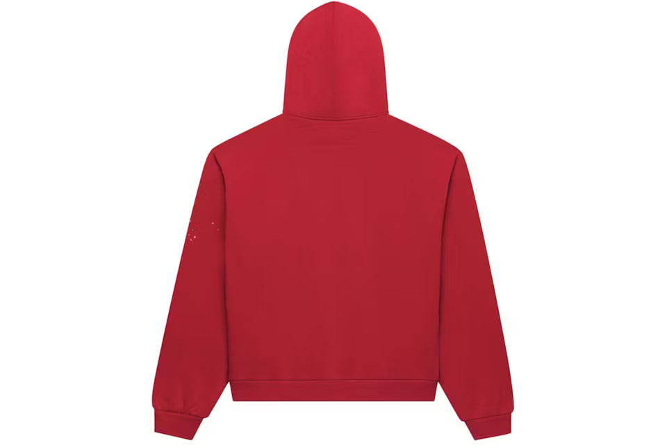 Sp5der 'Angel Number' Zip (Merlot)