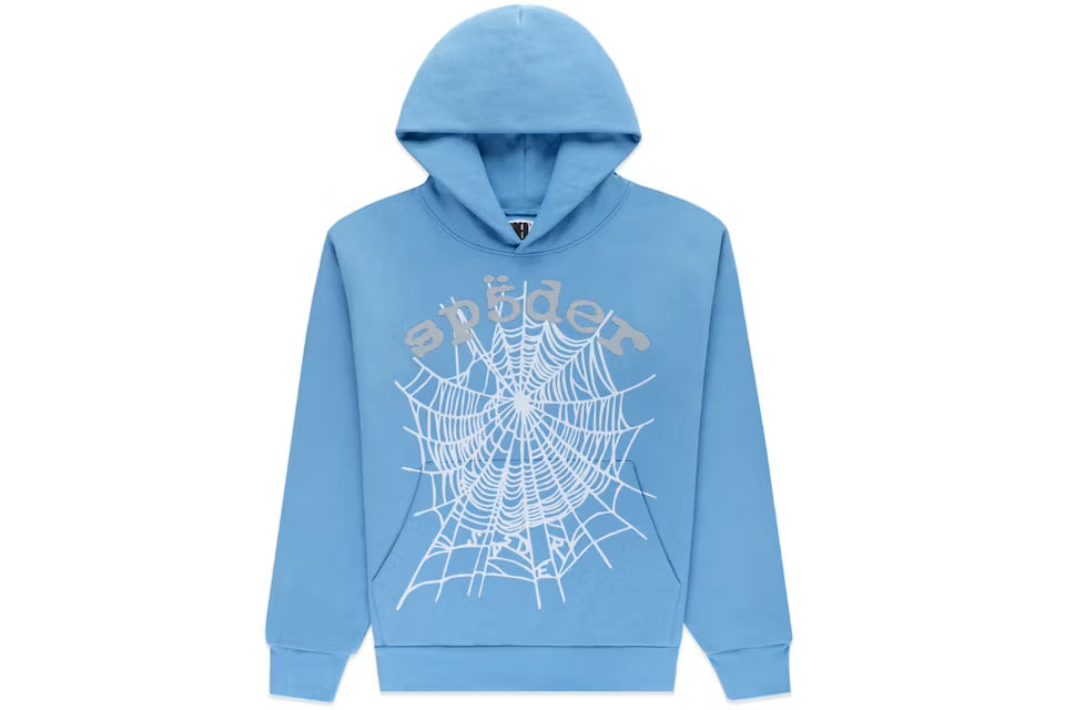 Sp5der 'OG Web V2' Zip (Dusty Blue)