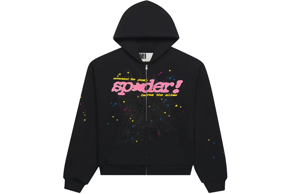 Sp5der 'Black Punk V2' Zip