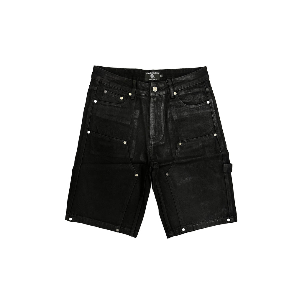 Mixed Emotion “Worker” Wax Shorts