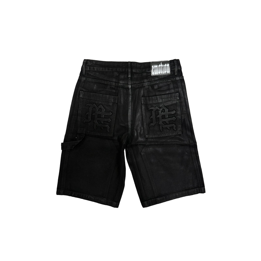 Mixed Emotion “Worker” Wax Shorts