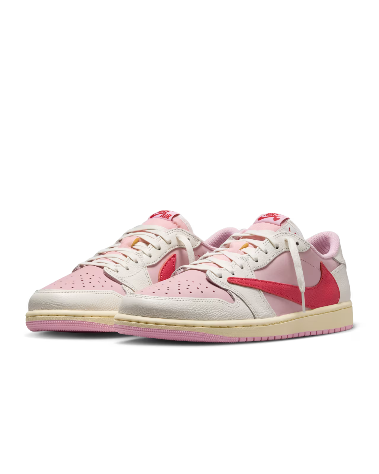 Travis Scott x Jordan 1 Retro Low OG SP 'Sail Tropical Pink'