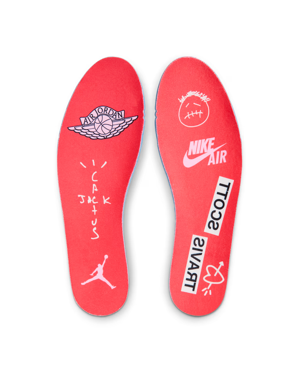 Travis Scott x Jordan 1 Retro Low OG SP 'Sail Tropical Pink'