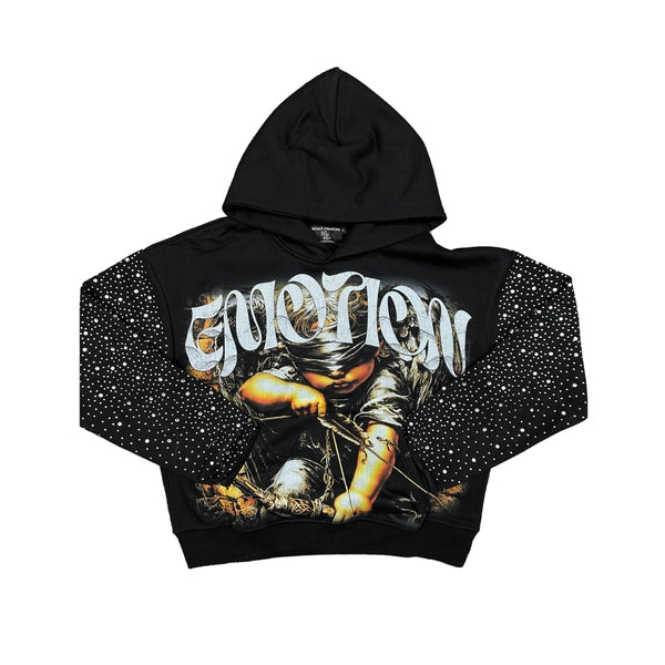 Mixed Emotion Black Twin Cupid RS Hoodie