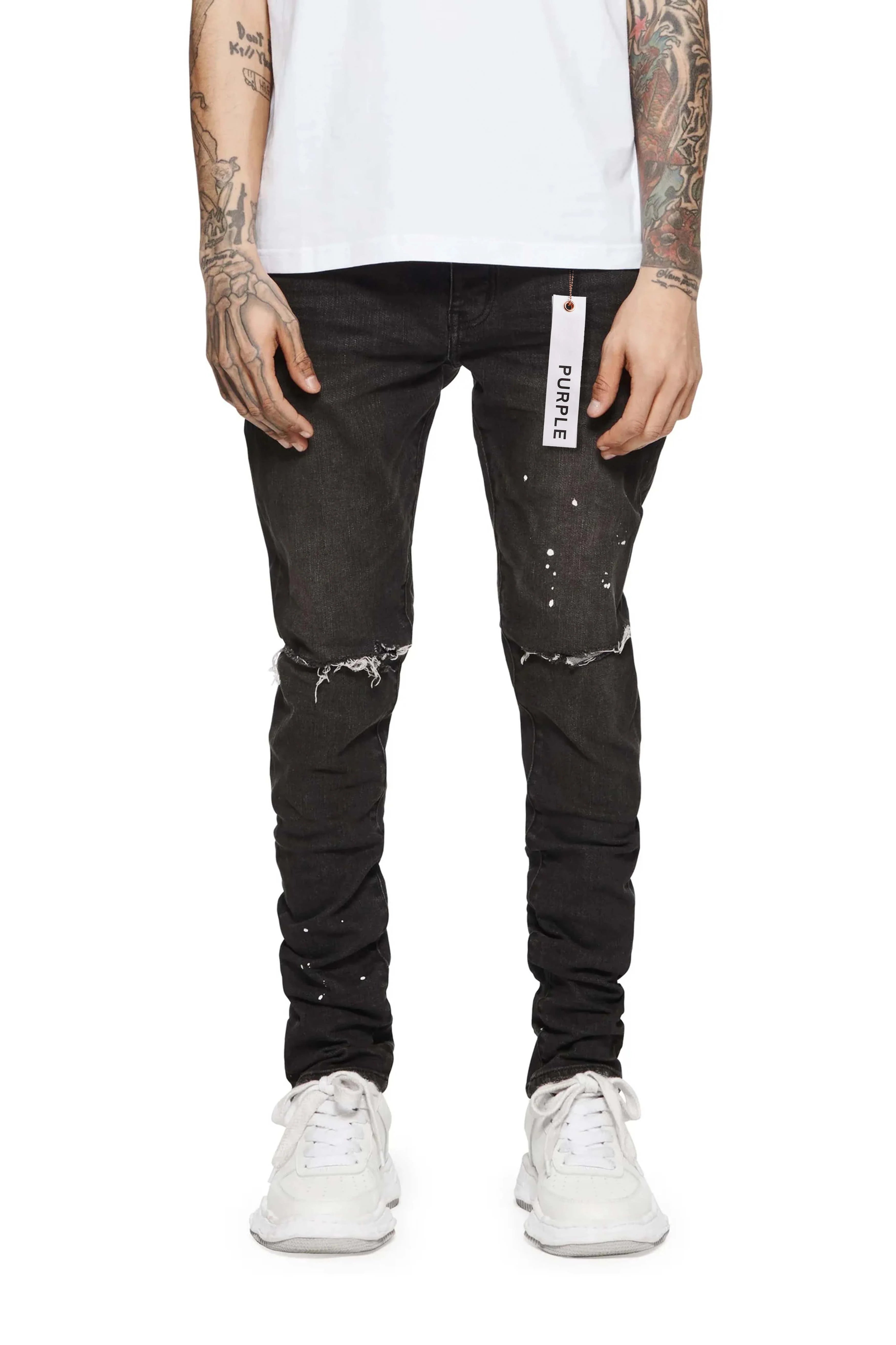 Purple Brand Jeans Black O-Spray