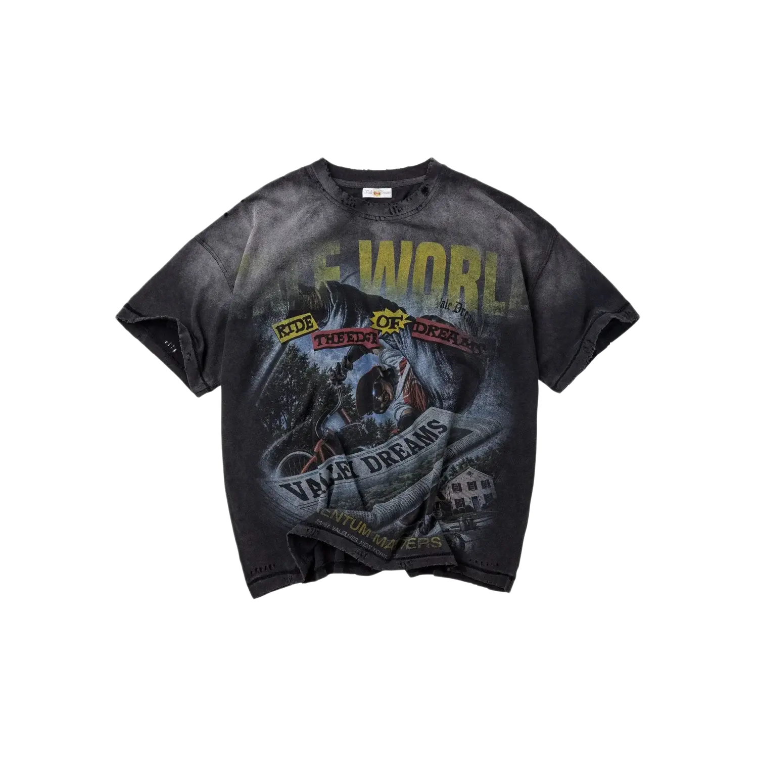 Vale Forever 'Newspaper' T-Shirt
