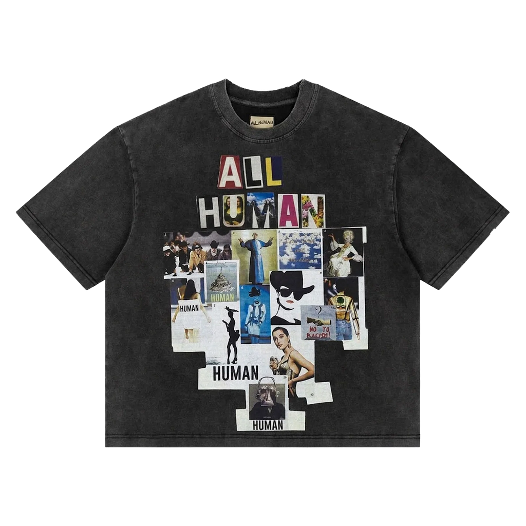 All Human Studios 'Copy & Paste' T-Shirt (Black)