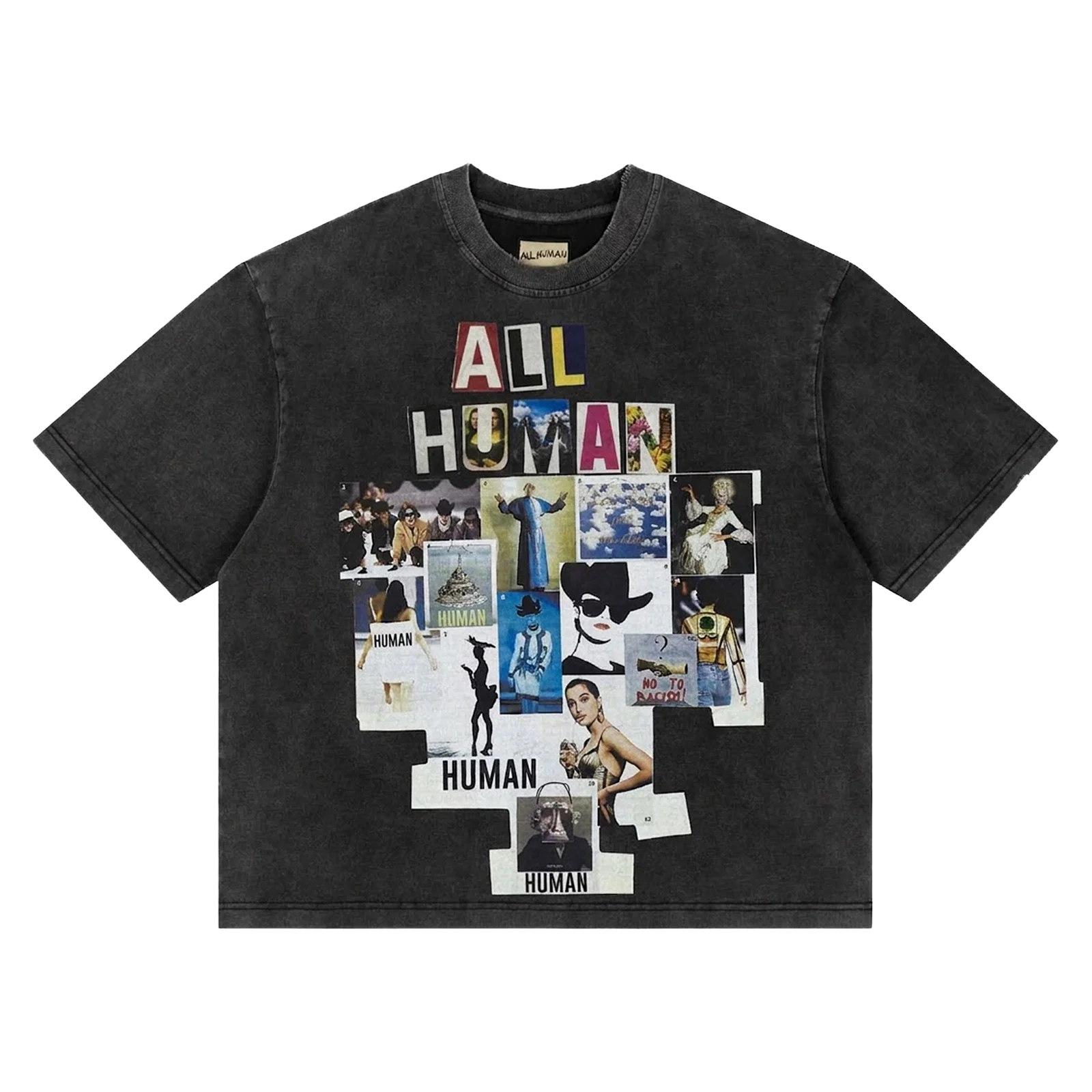 All Human Studios 'Copy & Paste' T-Shirt (Black)