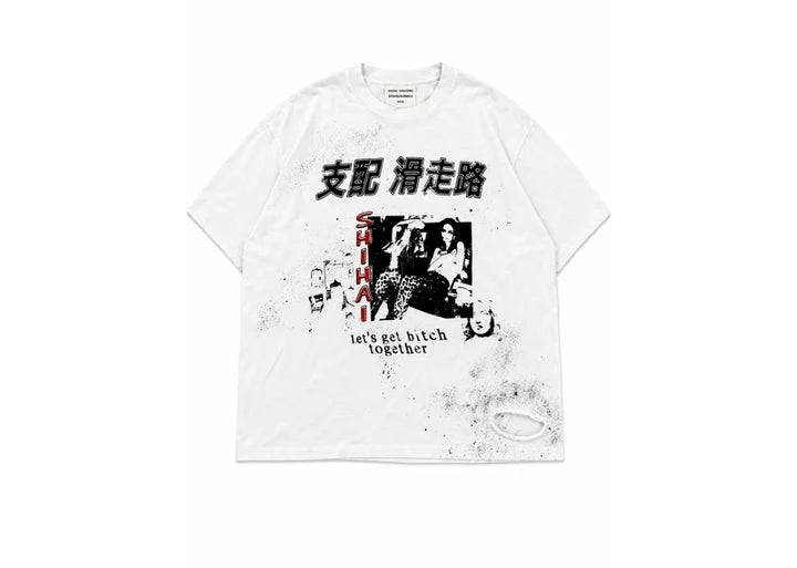 Shihai Kassoro 'Magazine' T-Shirt (White)