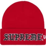 Supreme New Era 'Old English' Beanie