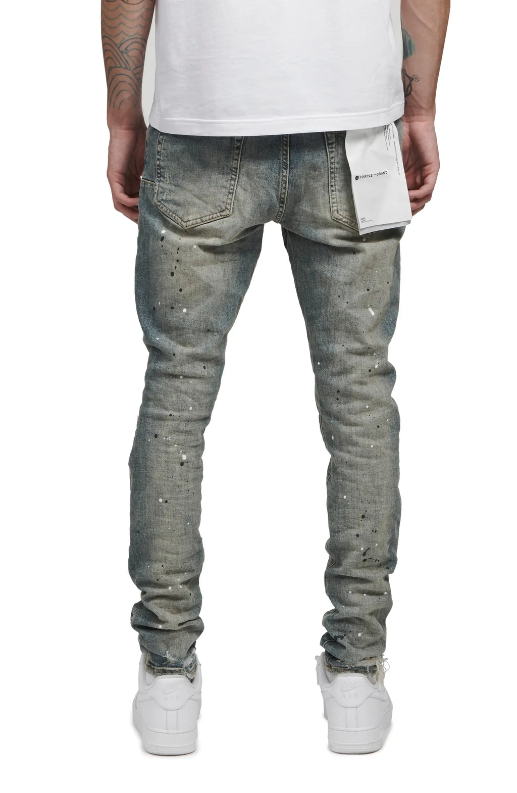 Purple Brand Jeans Mid Indigo Destroyer