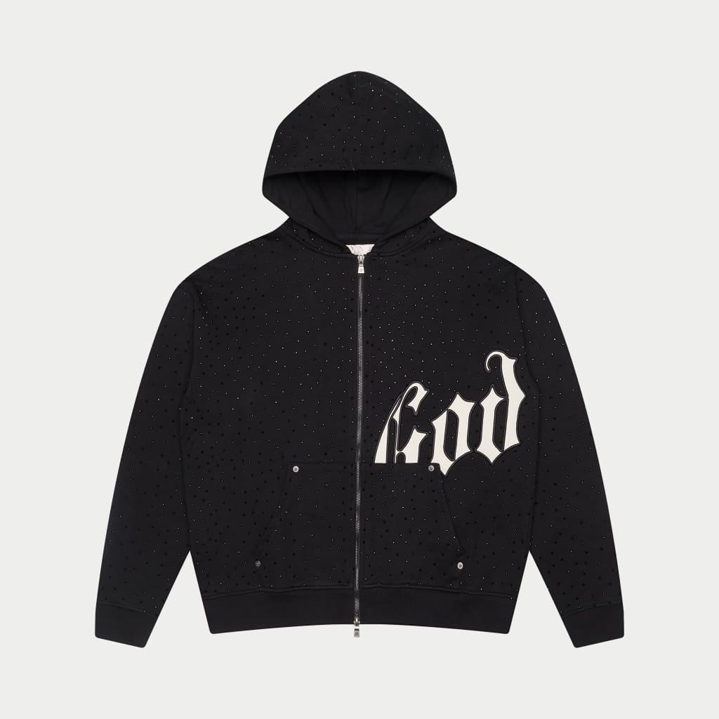 Godspeed Zip Up Black/White/Dazzle