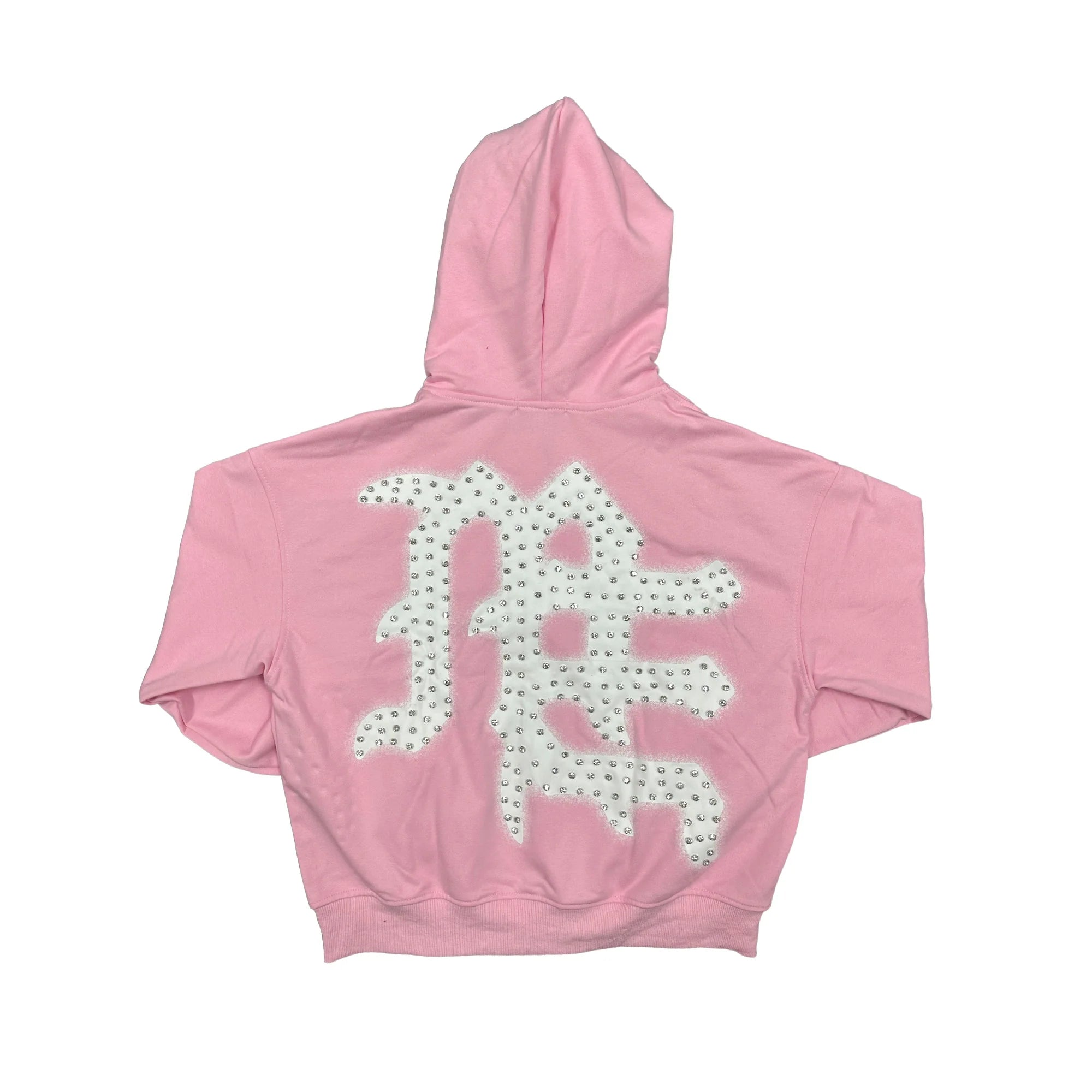 Mixed Emotion Pink 'End' Zip Up