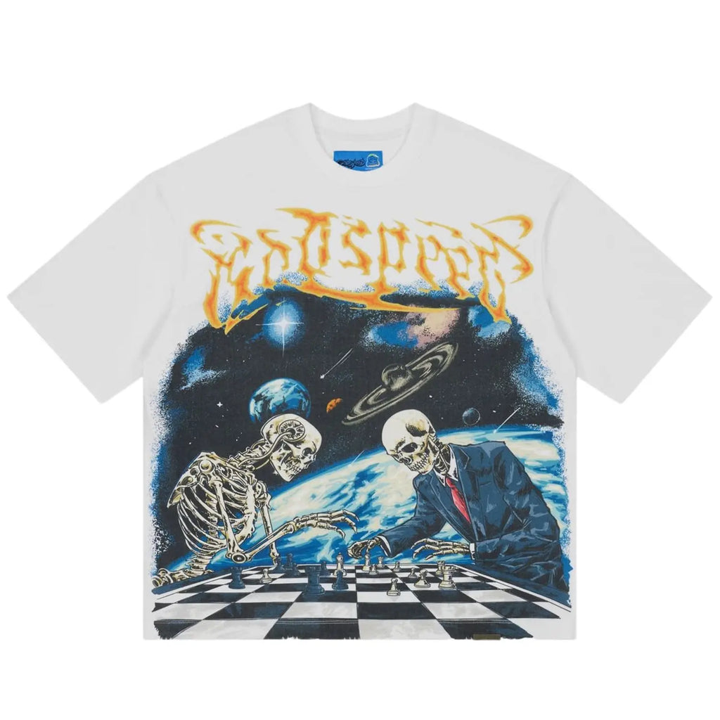 Godspeed 'Checkmate II' T-Shirt (White)