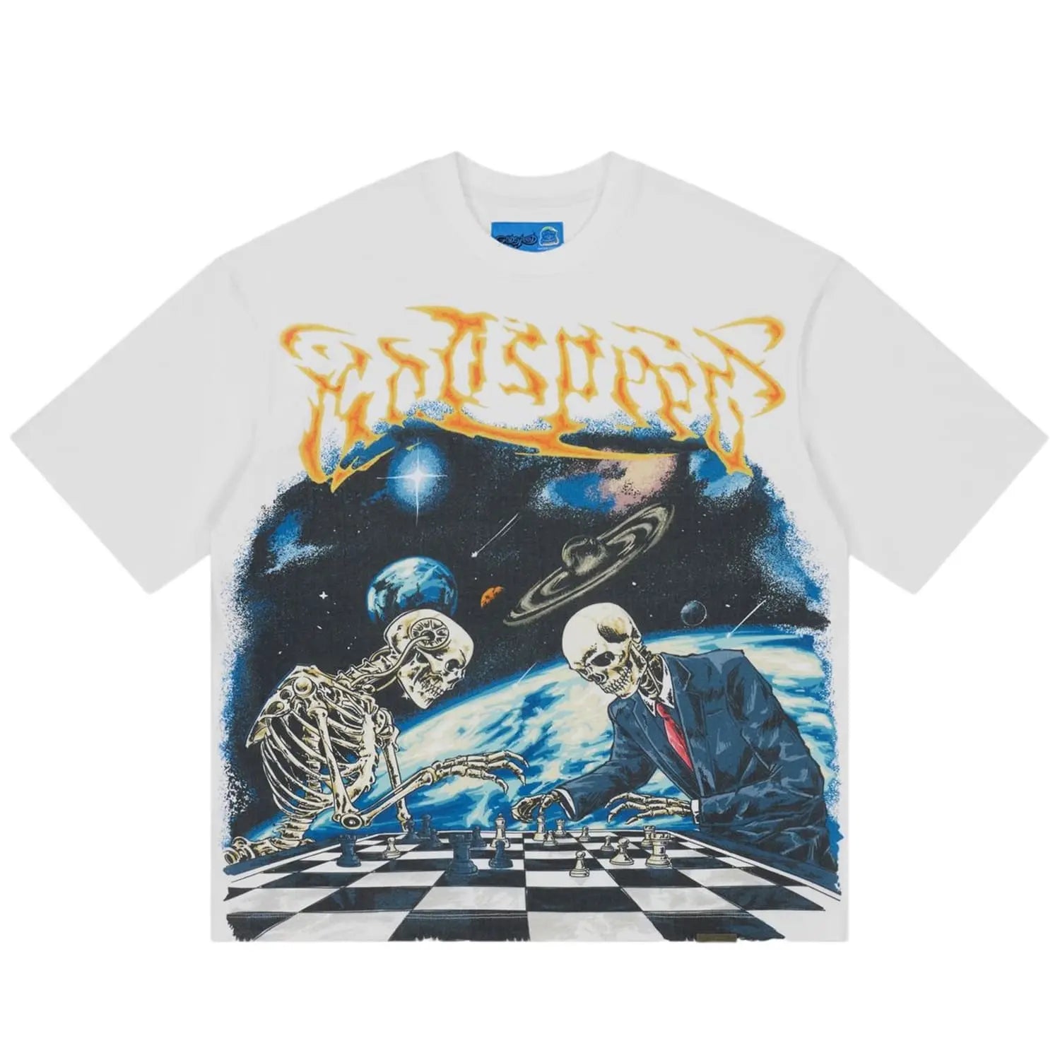 Godspeed 'Checkmate II' T-Shirt (White)