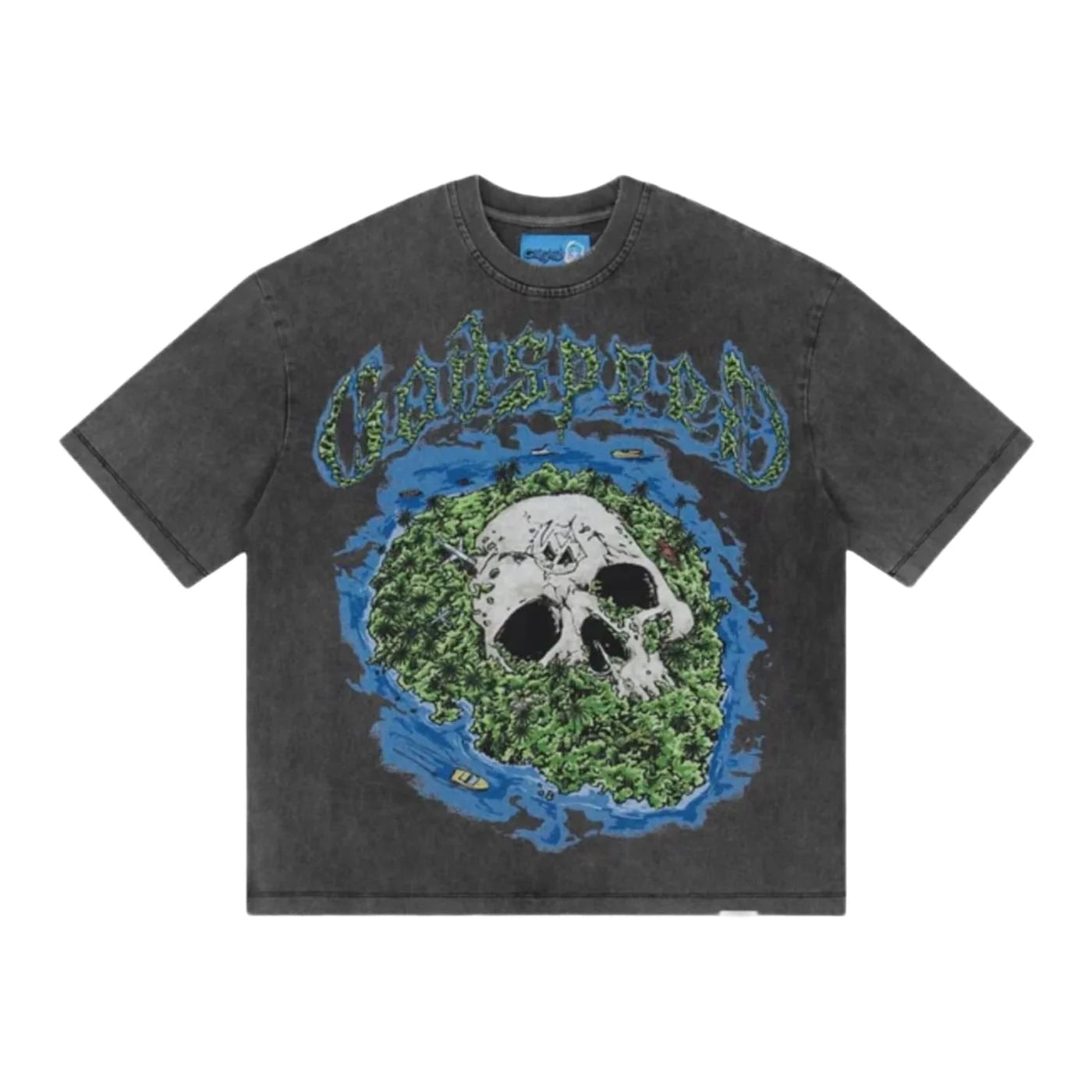 Godspeed 'Skull Island' T-Shirt (Grey)