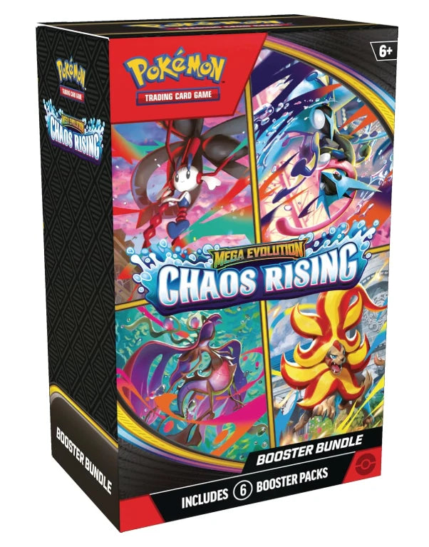 Pokemon TCG 'Mega Evolution Chaos Rising' Booster Bundle