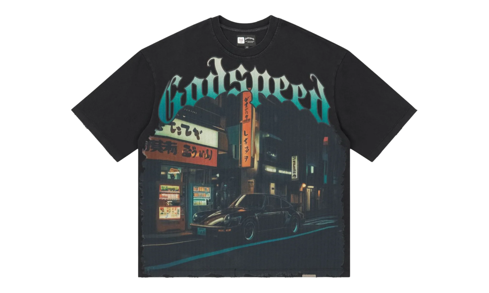 Godspeed 'Tokyo Pit Stop' T-Shirt (Black)