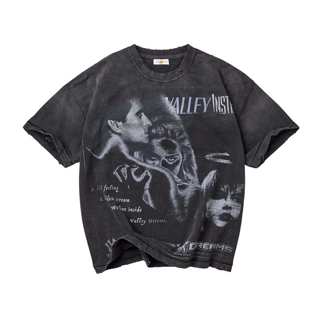 Vale Forever 'Instinct' T-Shirt (Washed Black)
